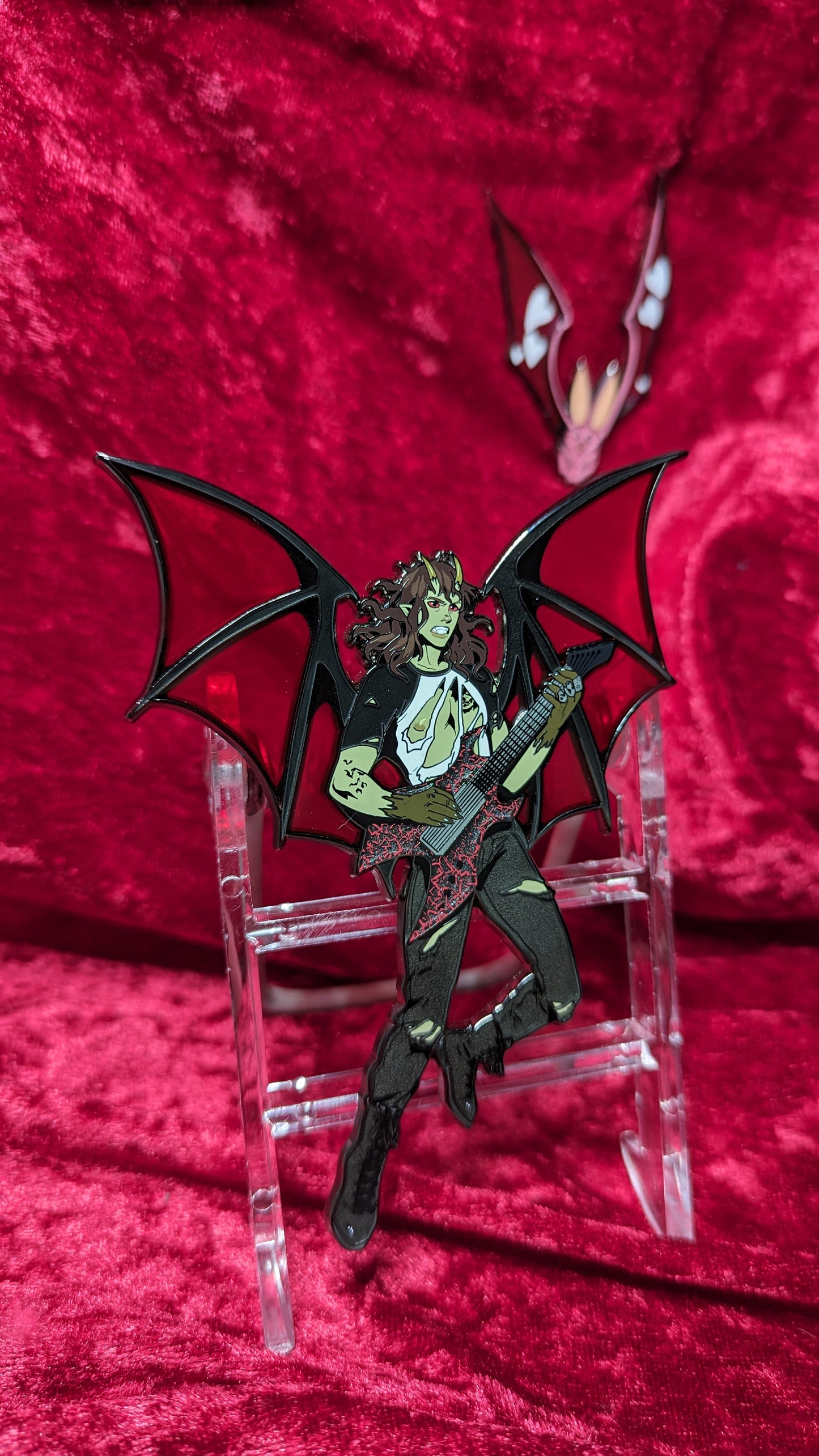 Demon Eddie Enamel Pin (Limited Edition 40)