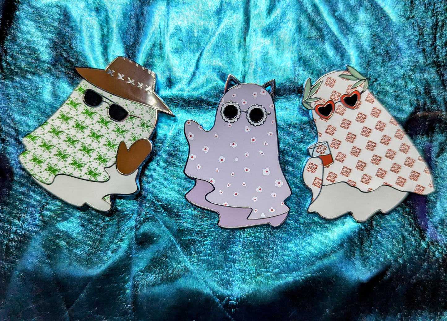 The Problem Ghosts (Enamel Mini Pins)