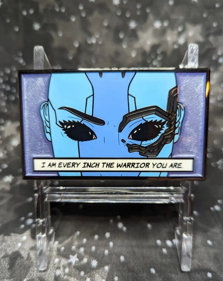 Words Have Power Page 8 Enamel Pin - (LE 40)